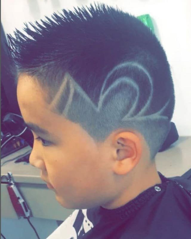 colour & line up at Dayton Barber